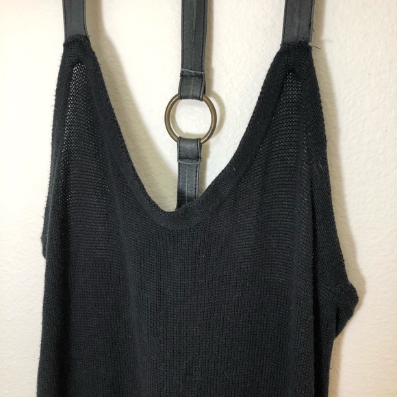 [One Teaspoon] Black Knit Maxi Dress - Picture 4 of 8